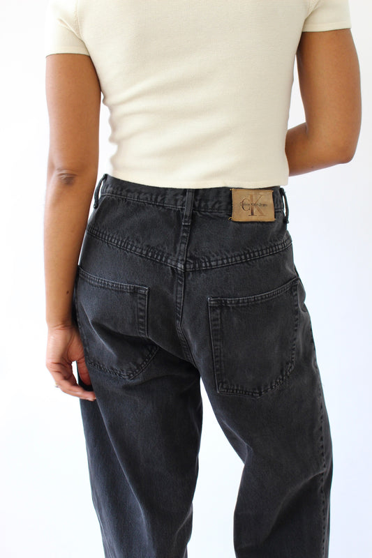 Vintage Black Calvin Klein Denim