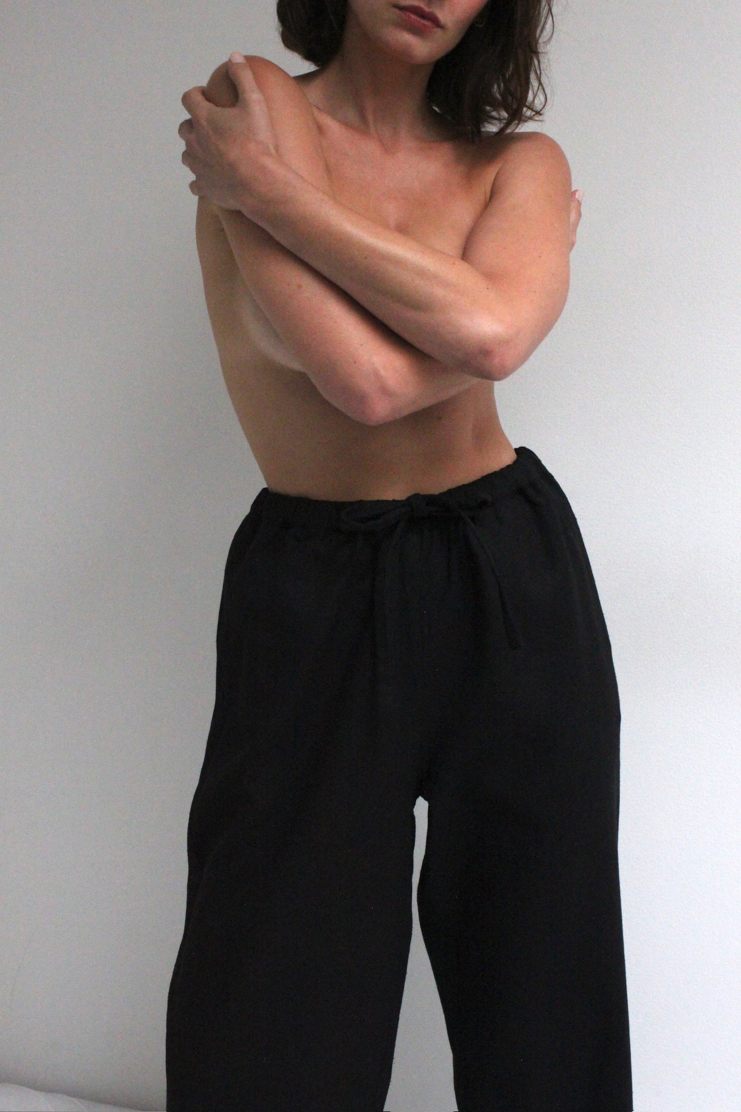 Dimitri Woven Silk Pant