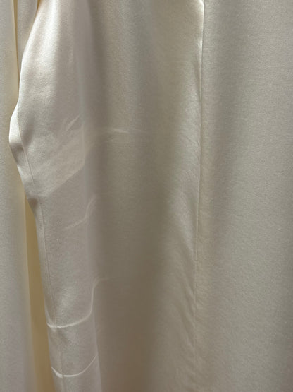 Vintage Pearl Satin Silk Blouse