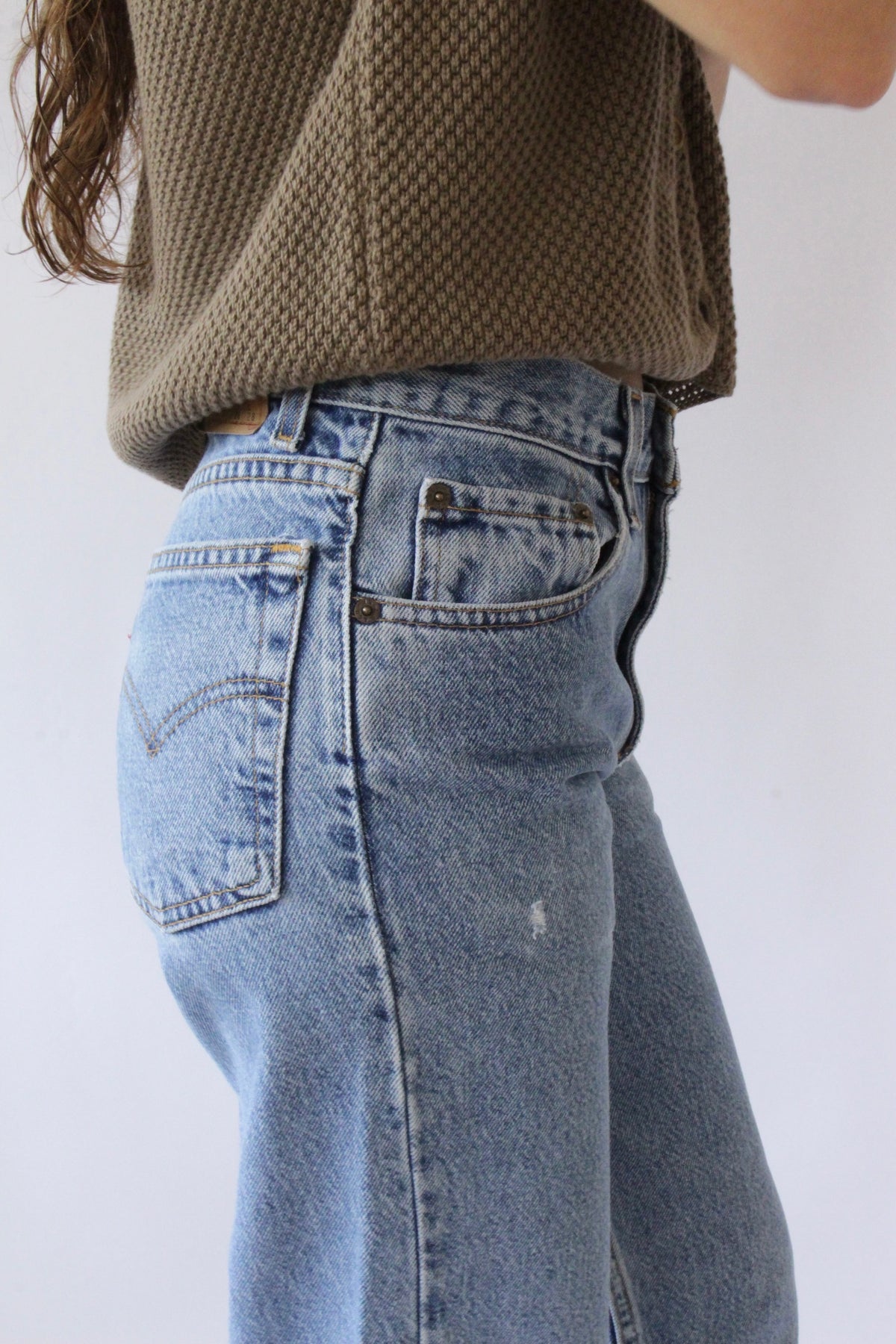 Vintage Levi's 550 Straight Leg Blue Jeans
