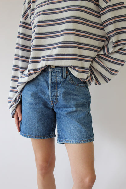 Vintage Levi's Button-Fly Denim Shorts
