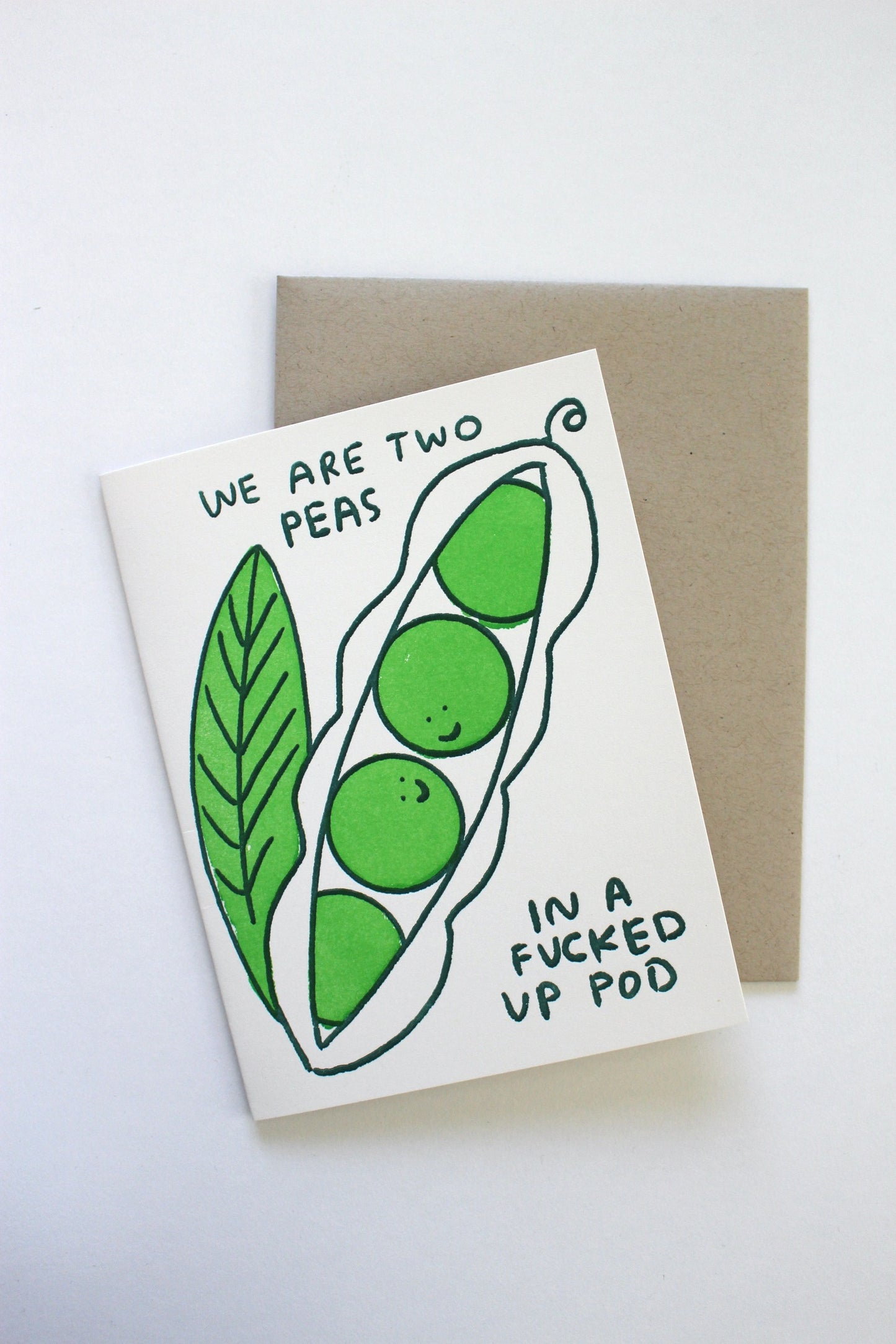 Two Peas Card