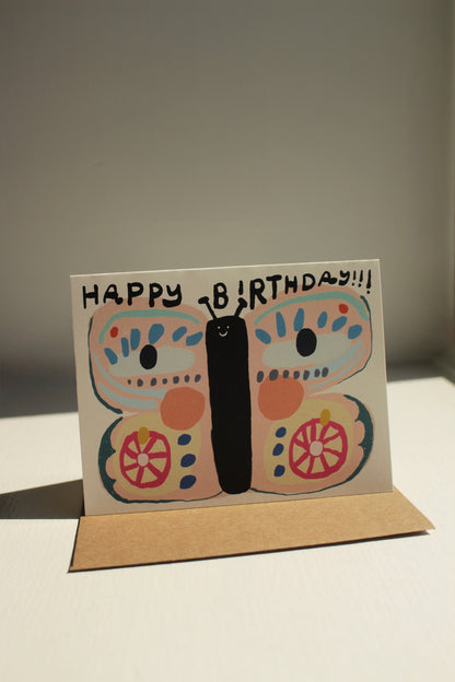 Birthday Butterfly Card