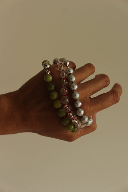 Knotted Gemstone Bracelet