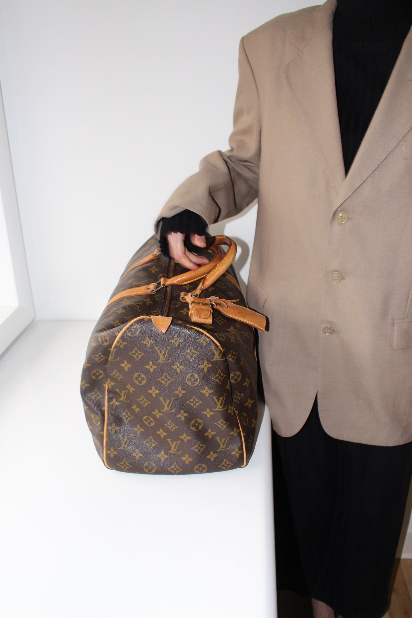 Vintage Louis Vuitton Monogram Keepall Duffle Bag