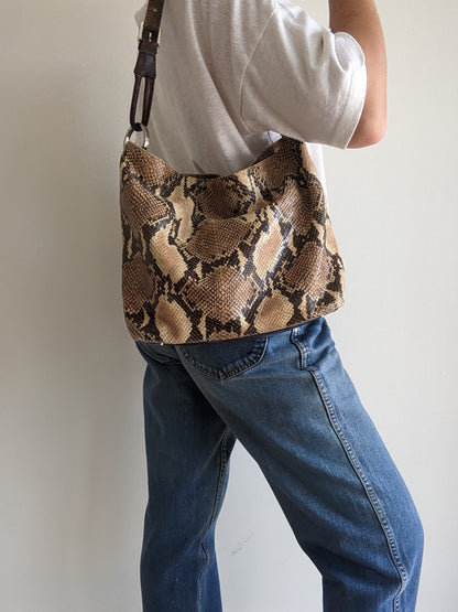 Favorite Vintage Printed Snakeskin Leather Bag