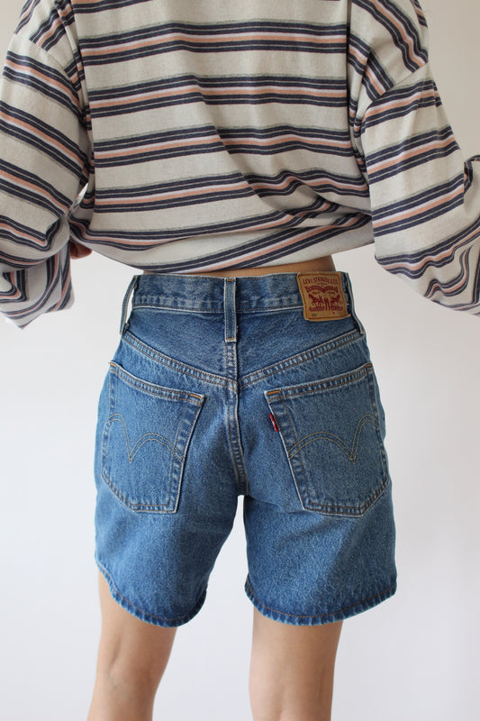 Vintage Levi's Button-Fly Denim Shorts