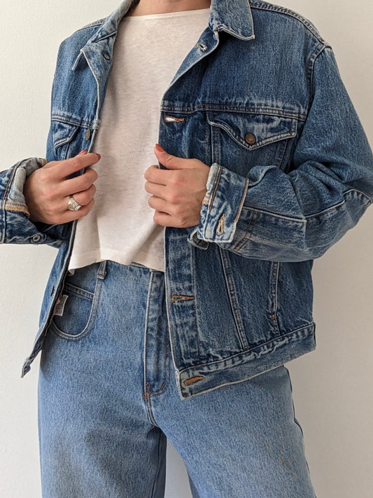 Vintage Calvin Klein Blue Denim Jacket