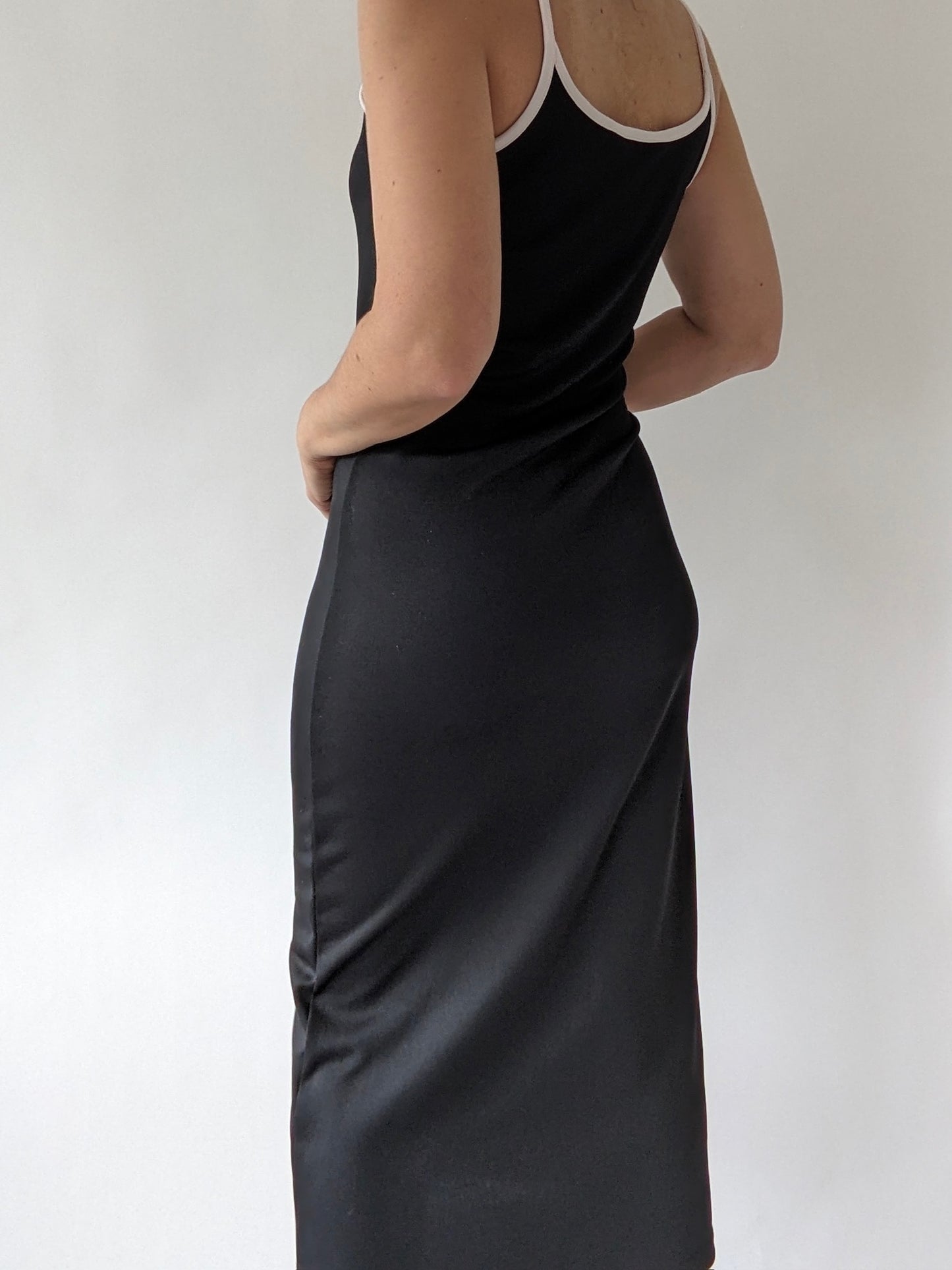 90s Two-Toned Tank Dress