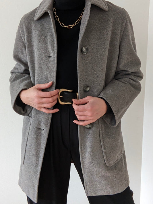 Luxurious Vintage Ash Cashgorissimo Coat