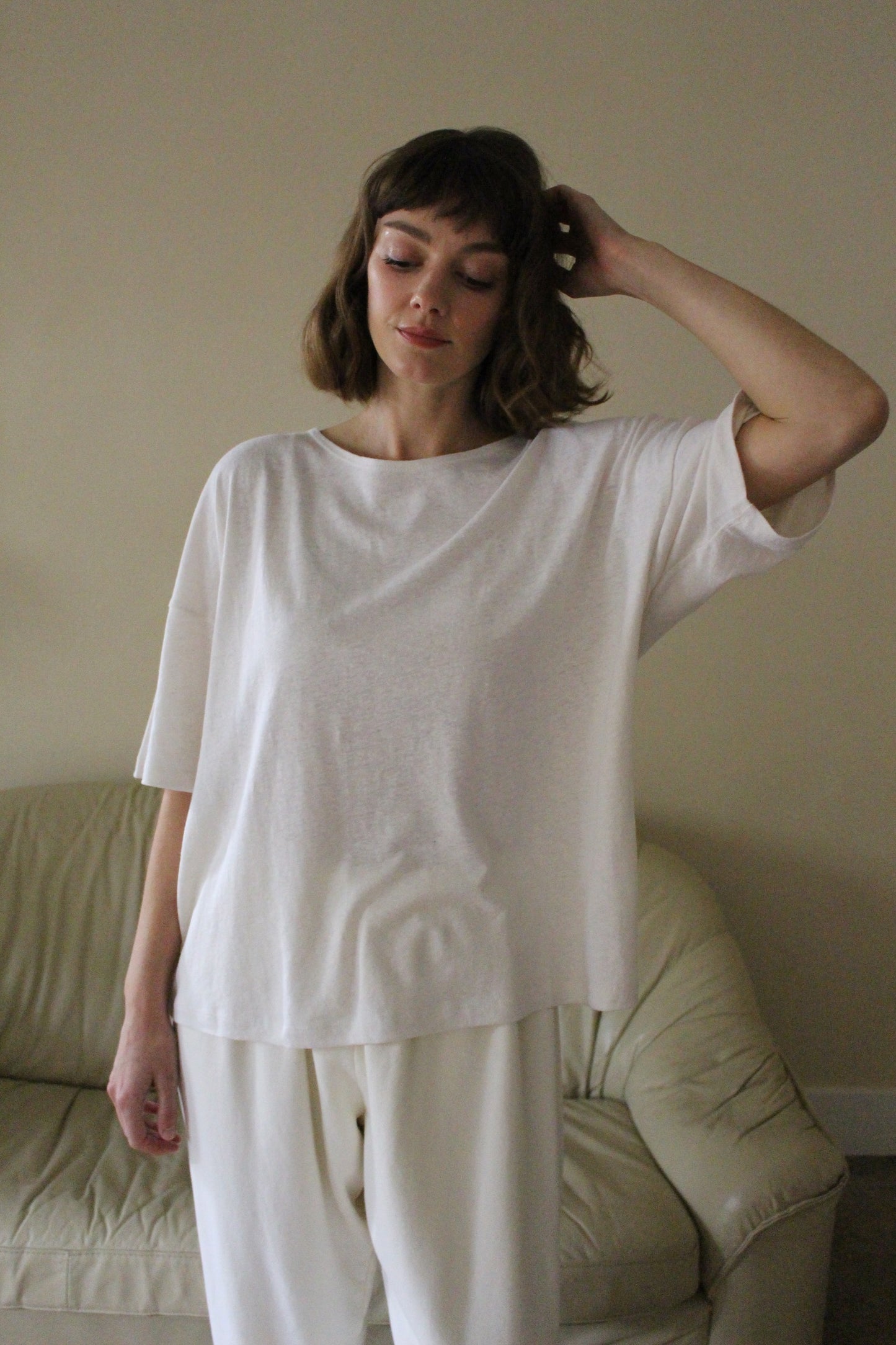 Lenny Hemp Jersey Tee