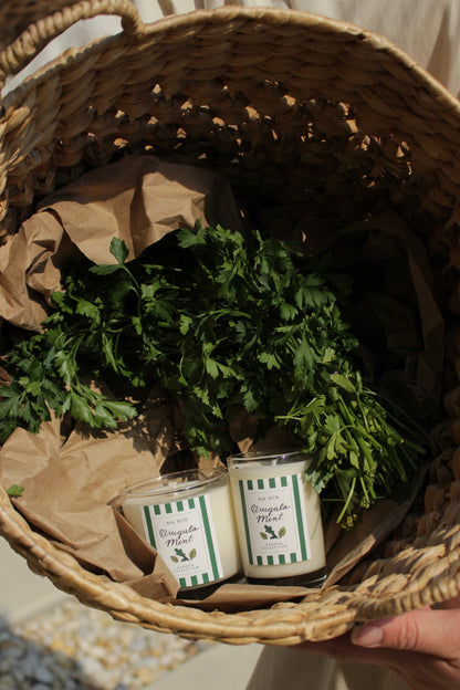Arugula Mint Candle / Available in 5oz & 8oz