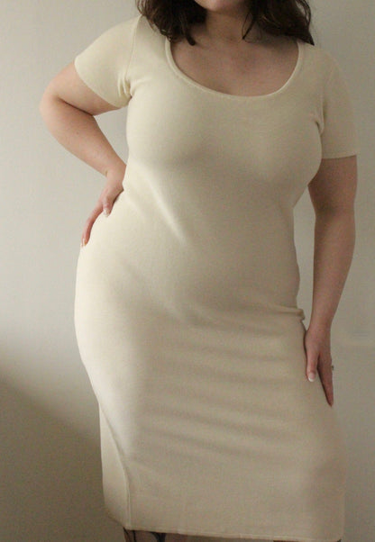 Lu Cotton Seed Stitch Dress