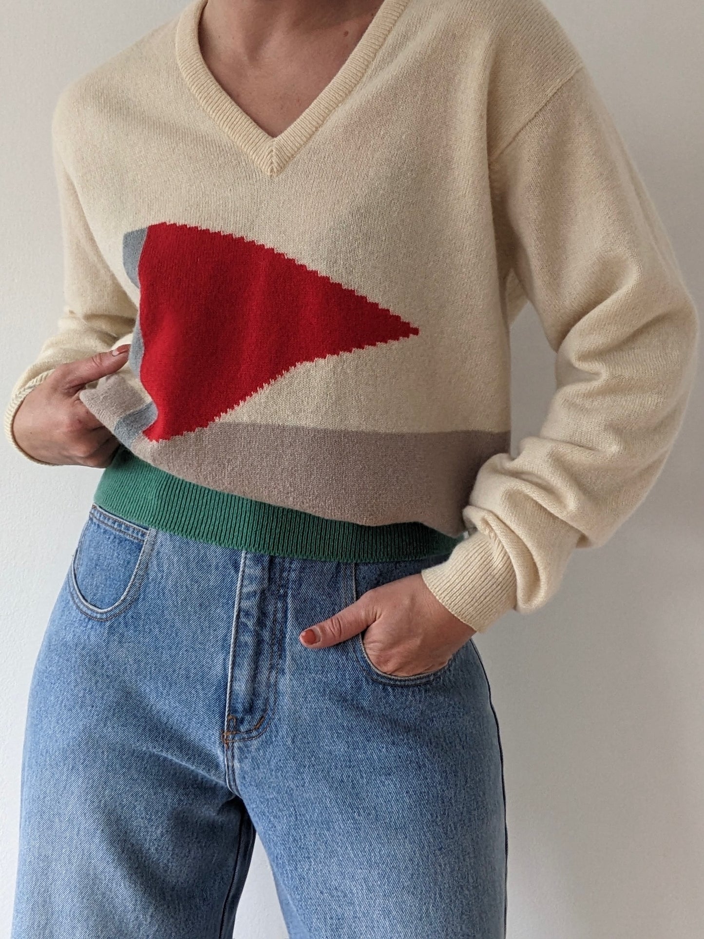 Rare Vintage Pringle Wool Golf Graphic Sweater