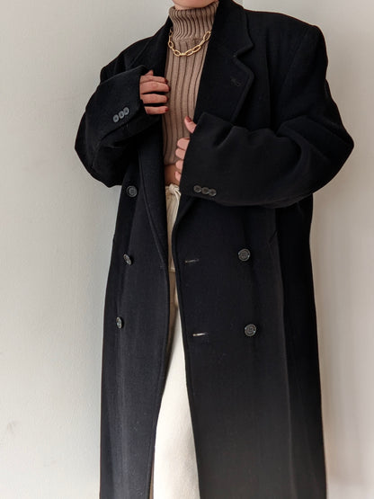 Vintage Caviar Cashmere Coat