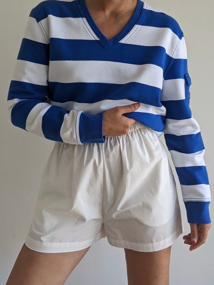 90s Ralph Lauren Ocean Striped Pullover