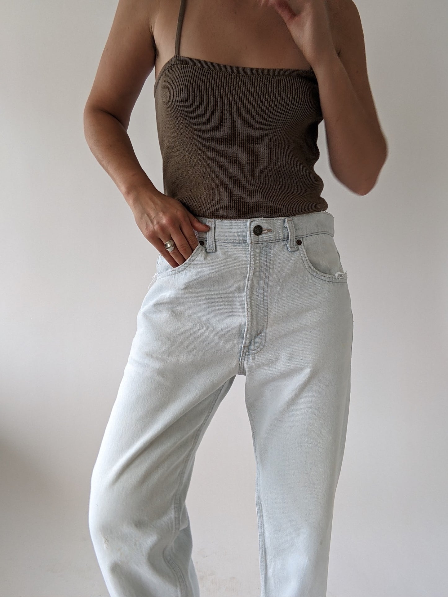 Vintage Levi's Distressed & Bleached Denim