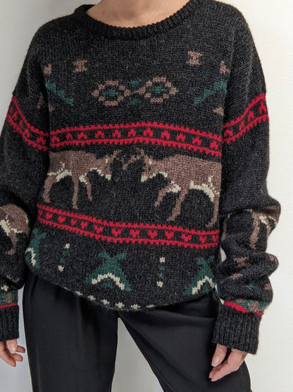 Amazing Vintage Woolrich Winter Wool Sweater