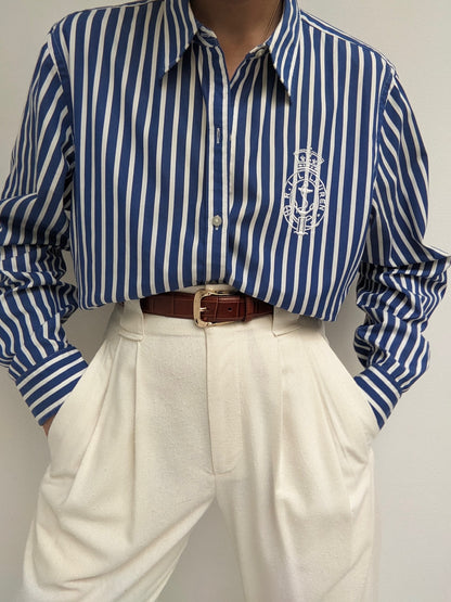 Ralph Lauren Ocean Striped Cotton Shirt