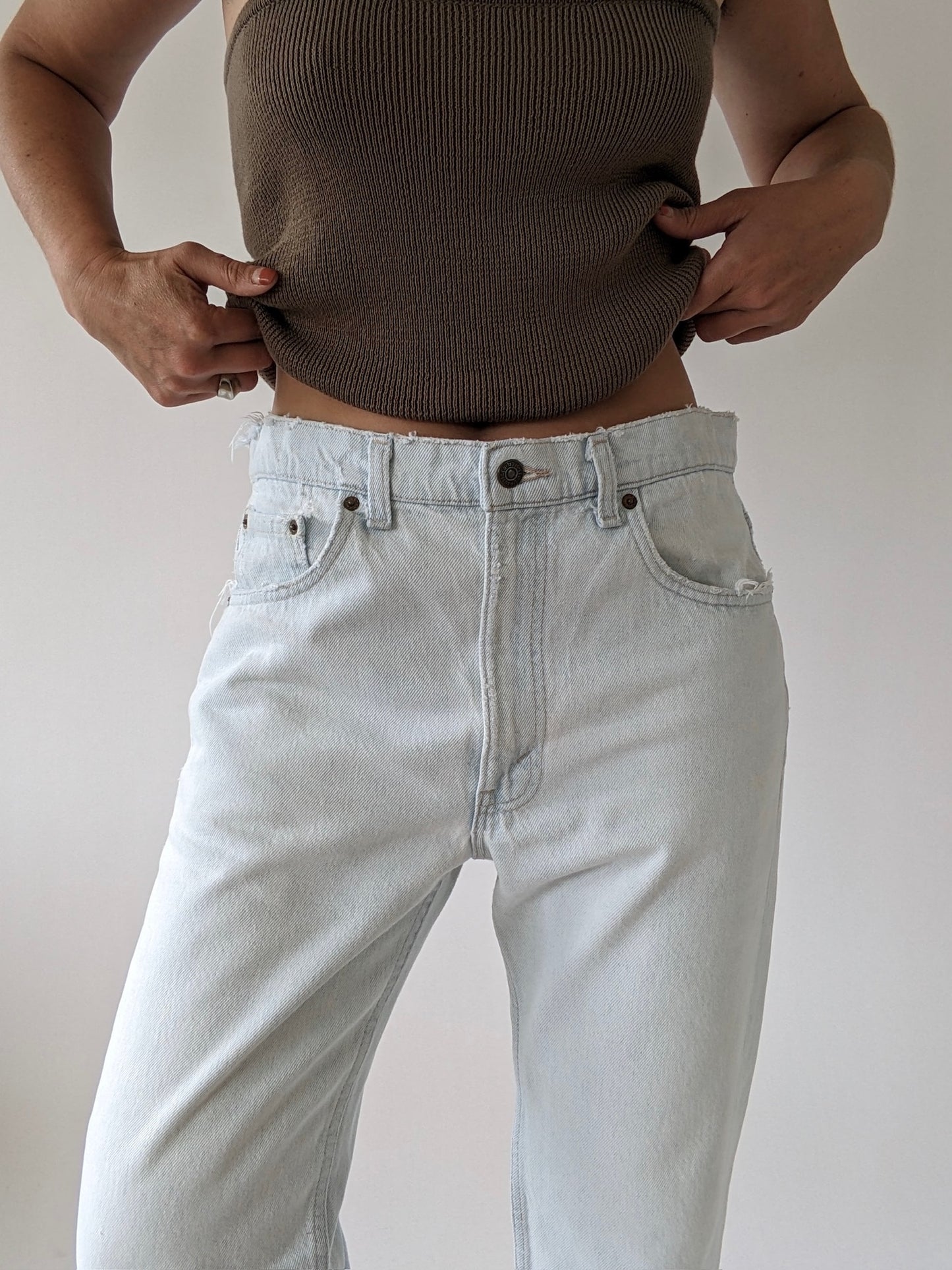 Vintage Levi's Distressed & Bleached Denim