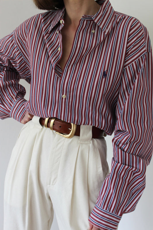 Vintage Ralph Lauren Bold Striped Shirt