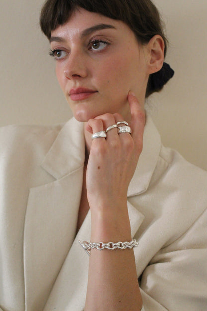 Lynette Sterling Silver Bracelet