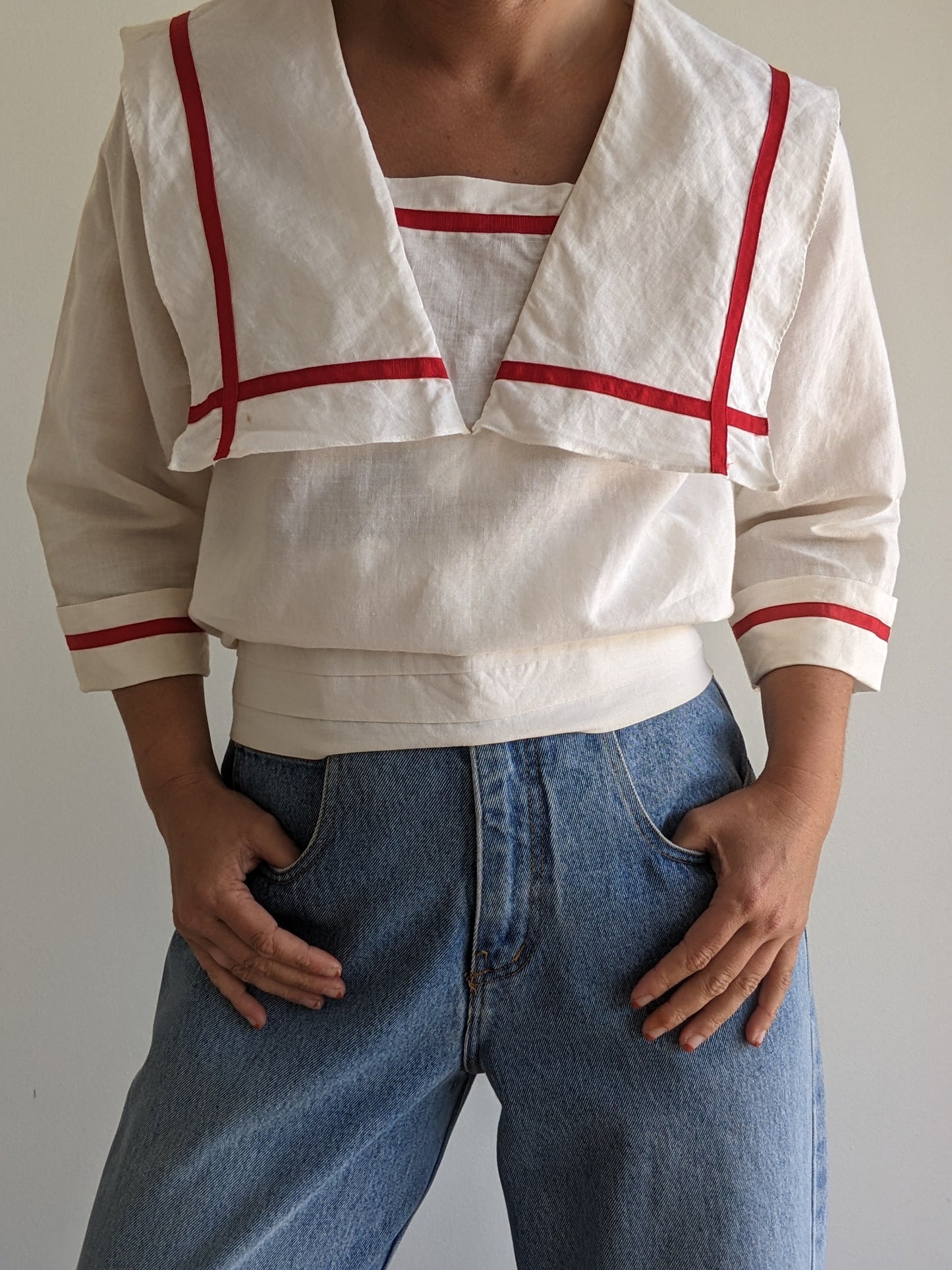 Lovely Vintage Sailor Blouse