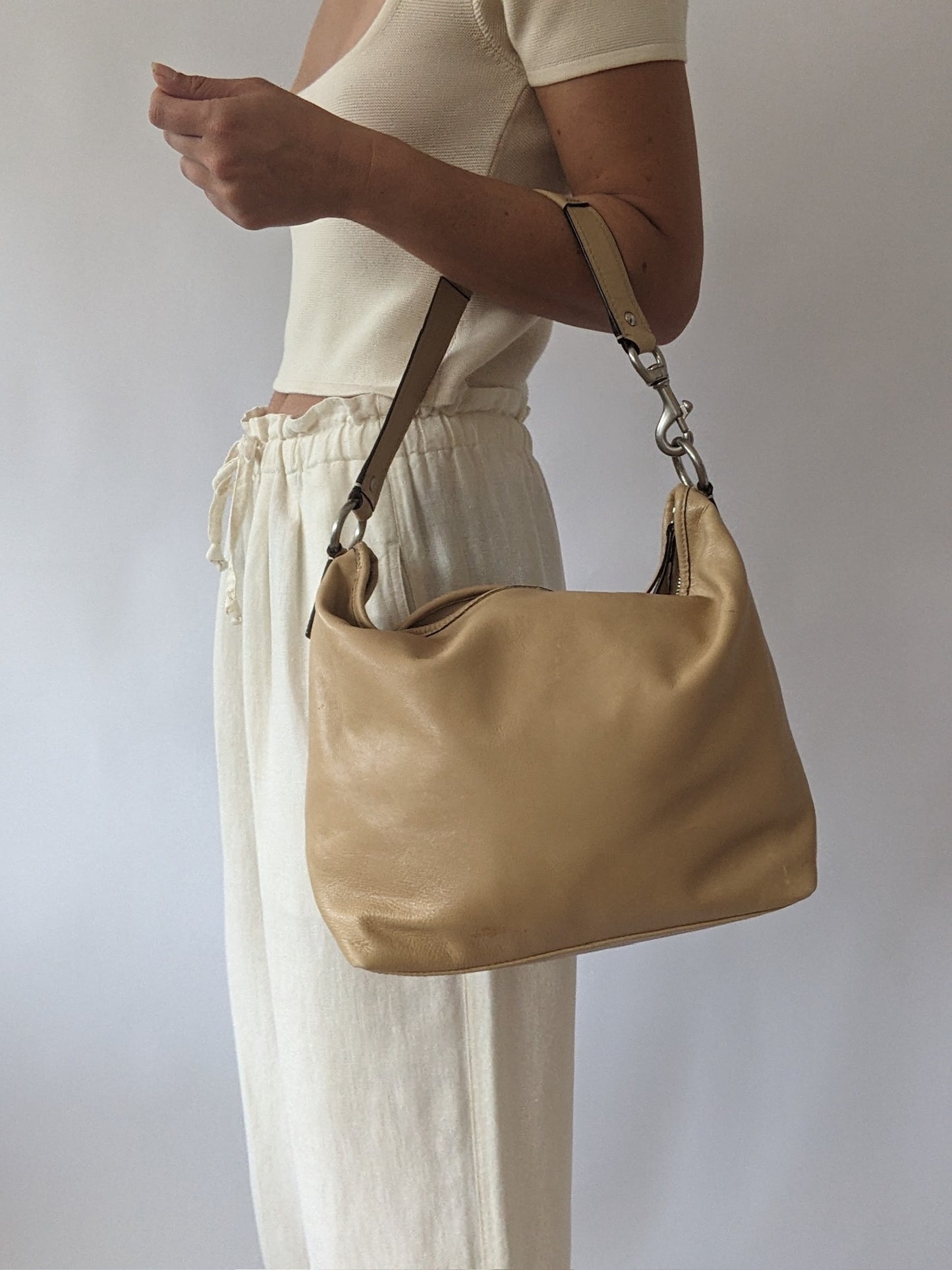 Coach Butter Leather Shoulder Bag
