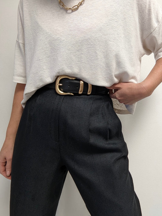 Vintage Midnight Woven Trousers