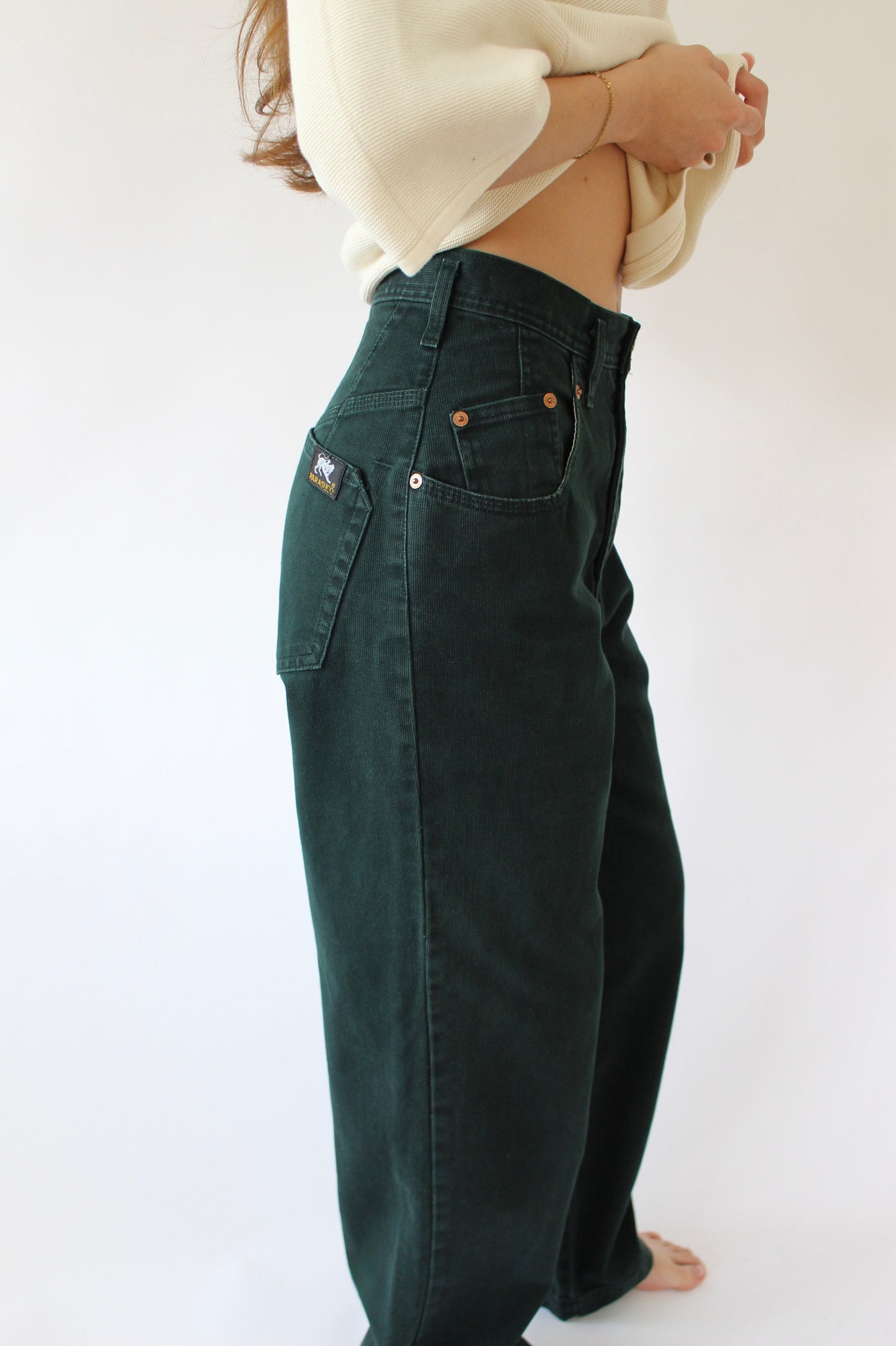 Amazing Vintage Poblano Wide-Leg Denim