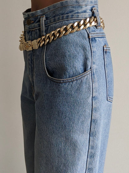 Amazing Vintage Gold-Toned Chain Belt