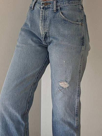 Favorite Vintage Distressed Blue Denim