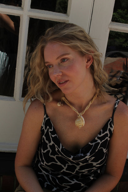 Favorite Vintage Shell & Rope Necklace