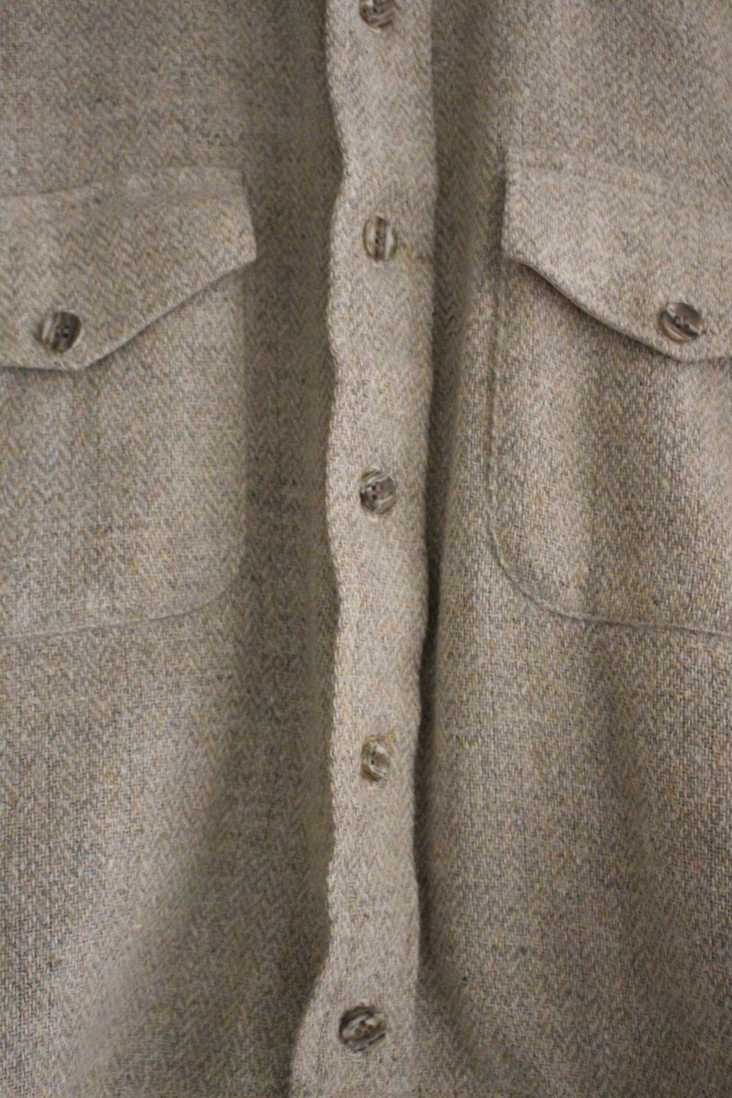 Reworked Long Sleeve Cropped Button Down