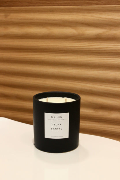 Cedar & Santal Candle / Available in Multiple Sizes