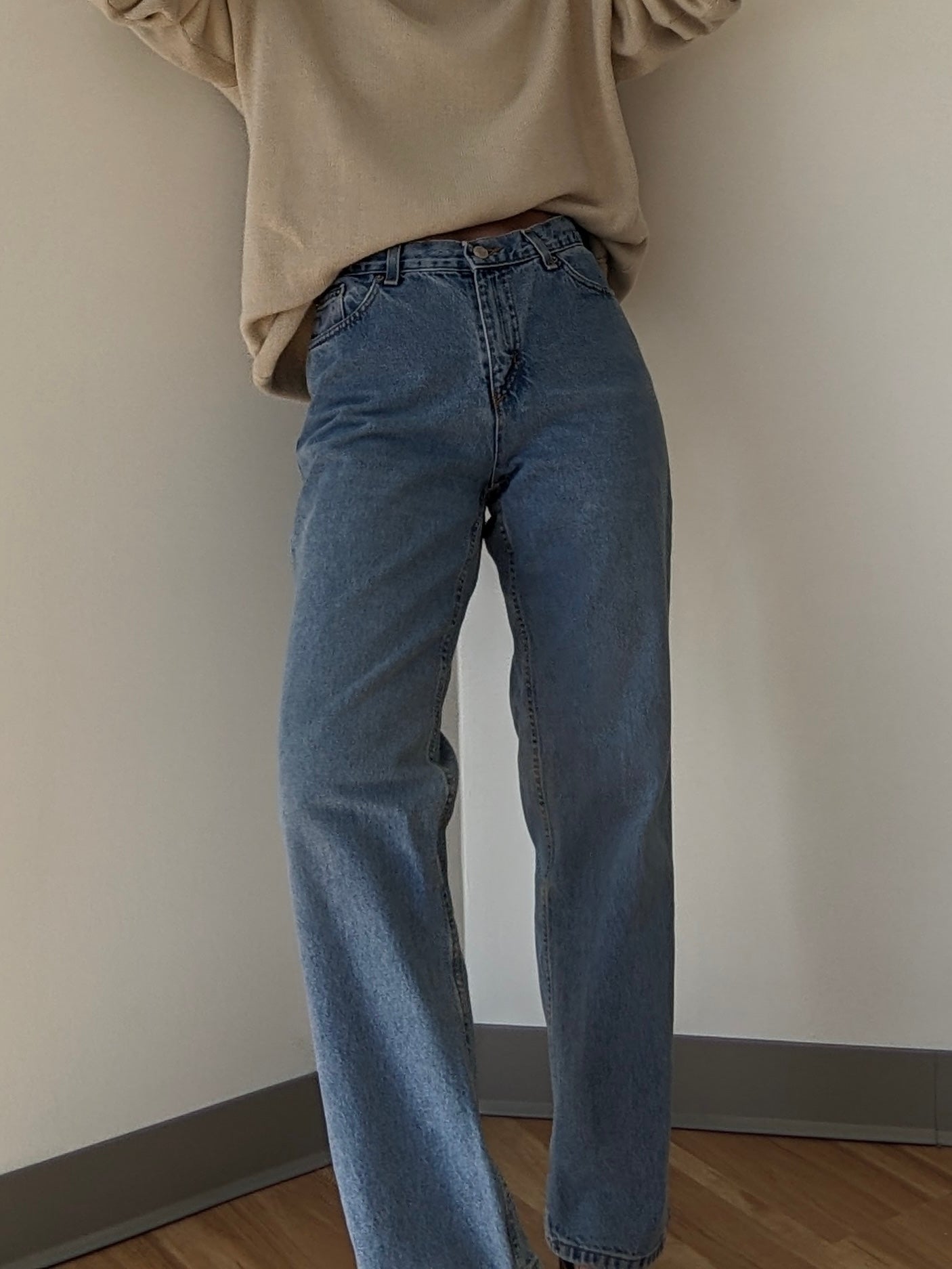 Classic Vintage Blue Denim