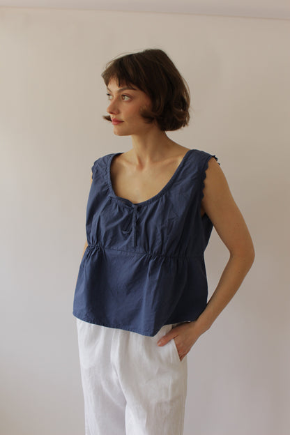 The Poplin Top