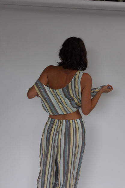 Marni Striped Rayon Tank