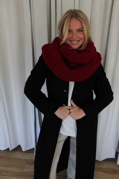 Vintage Black Caviar Wool Coat