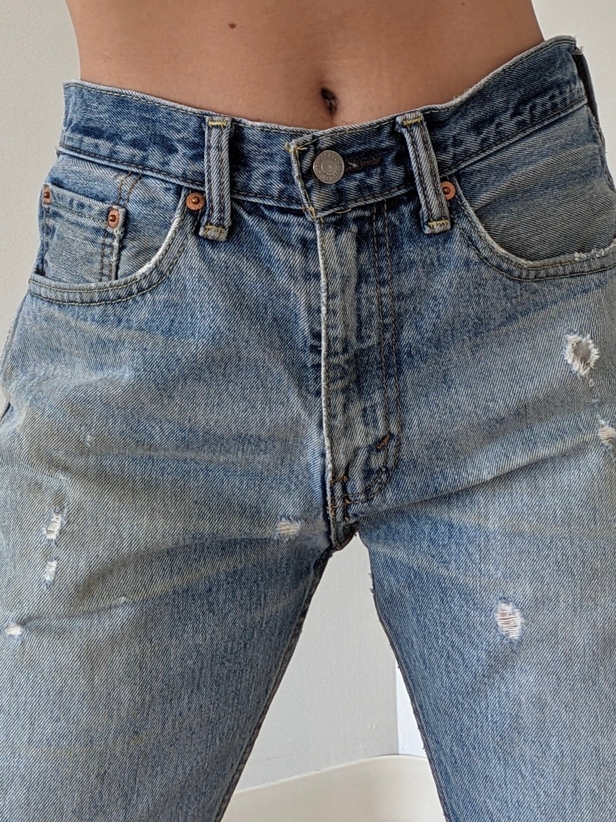 Vintage Distressed Levi's 505 Jeans