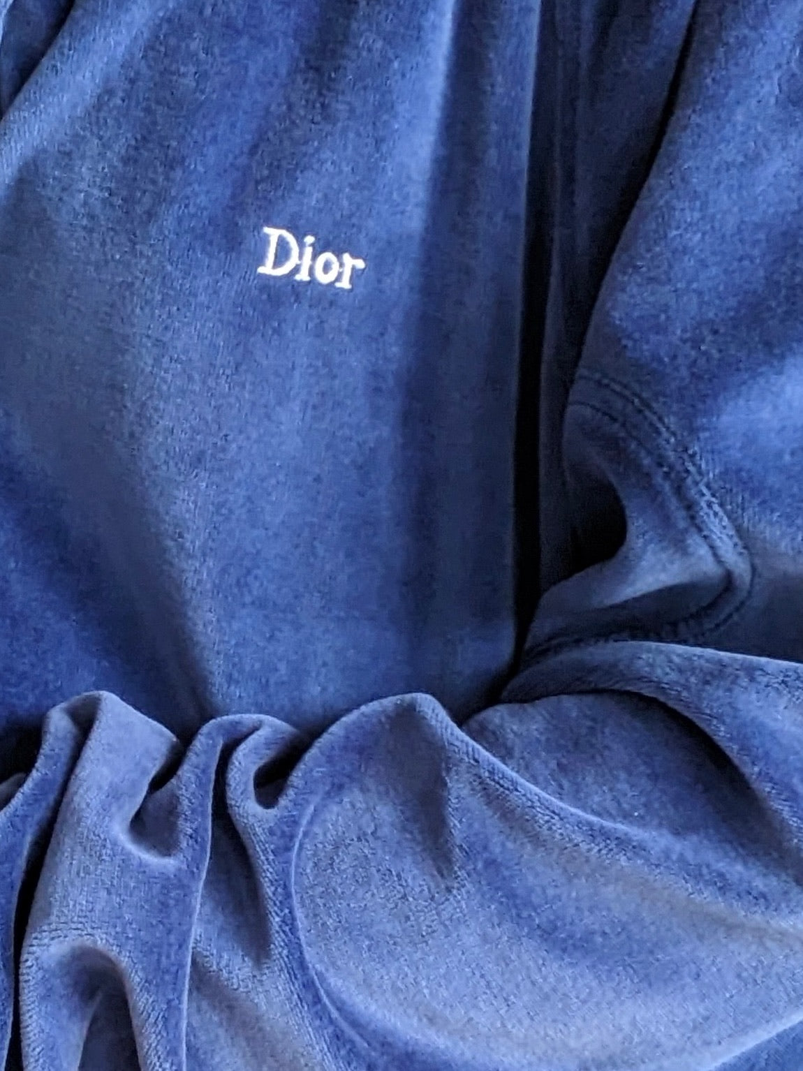 Vintage Christian Dior Ocean Velour Track Jacket – NA NIN