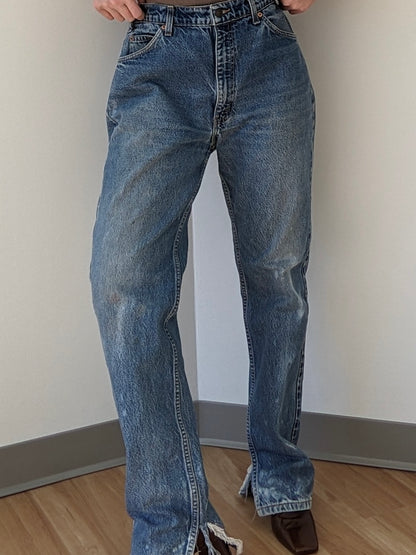Vintage Levi's 505 Orange Tab Denim
