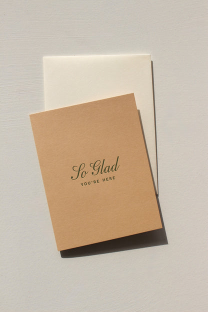 So Glad You're Here No. 38