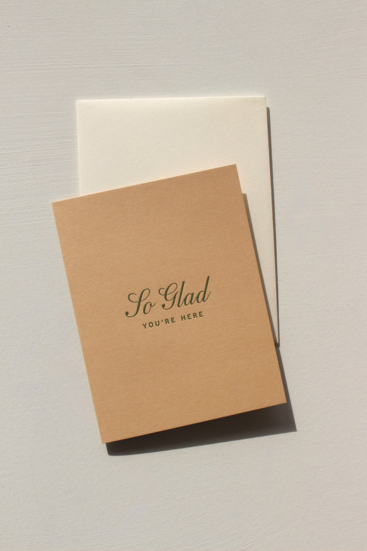 So Glad You're Here No. 38