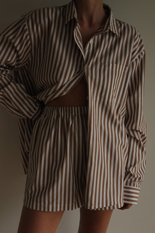 Arlo Paper Cotton Button Up
