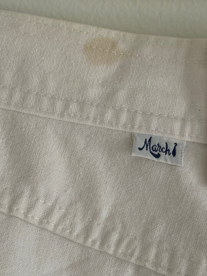 Incredible Vintage Ivory Sailor Pants