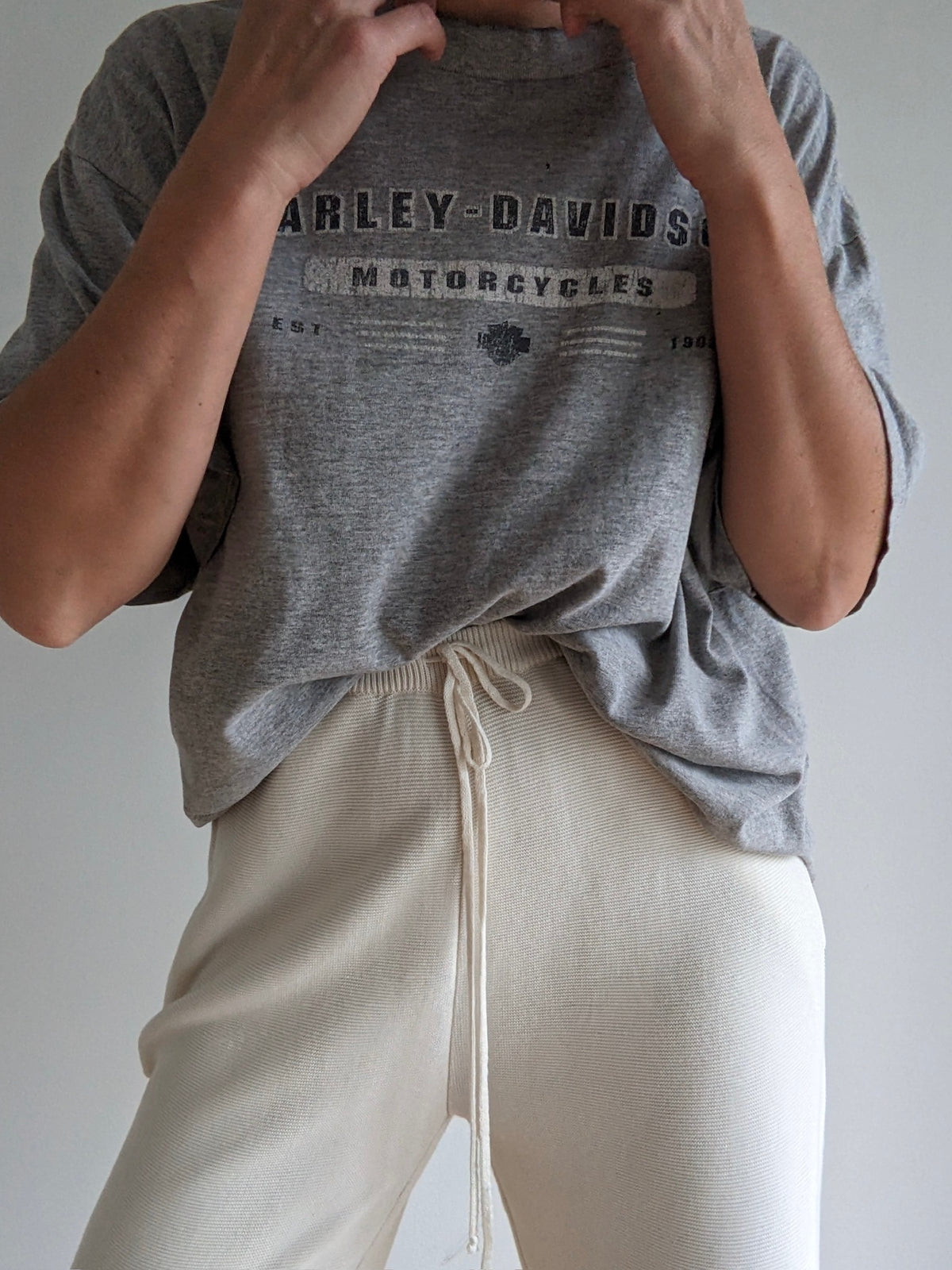 Vintage Harley Davidson Heather Grey T-Shirt