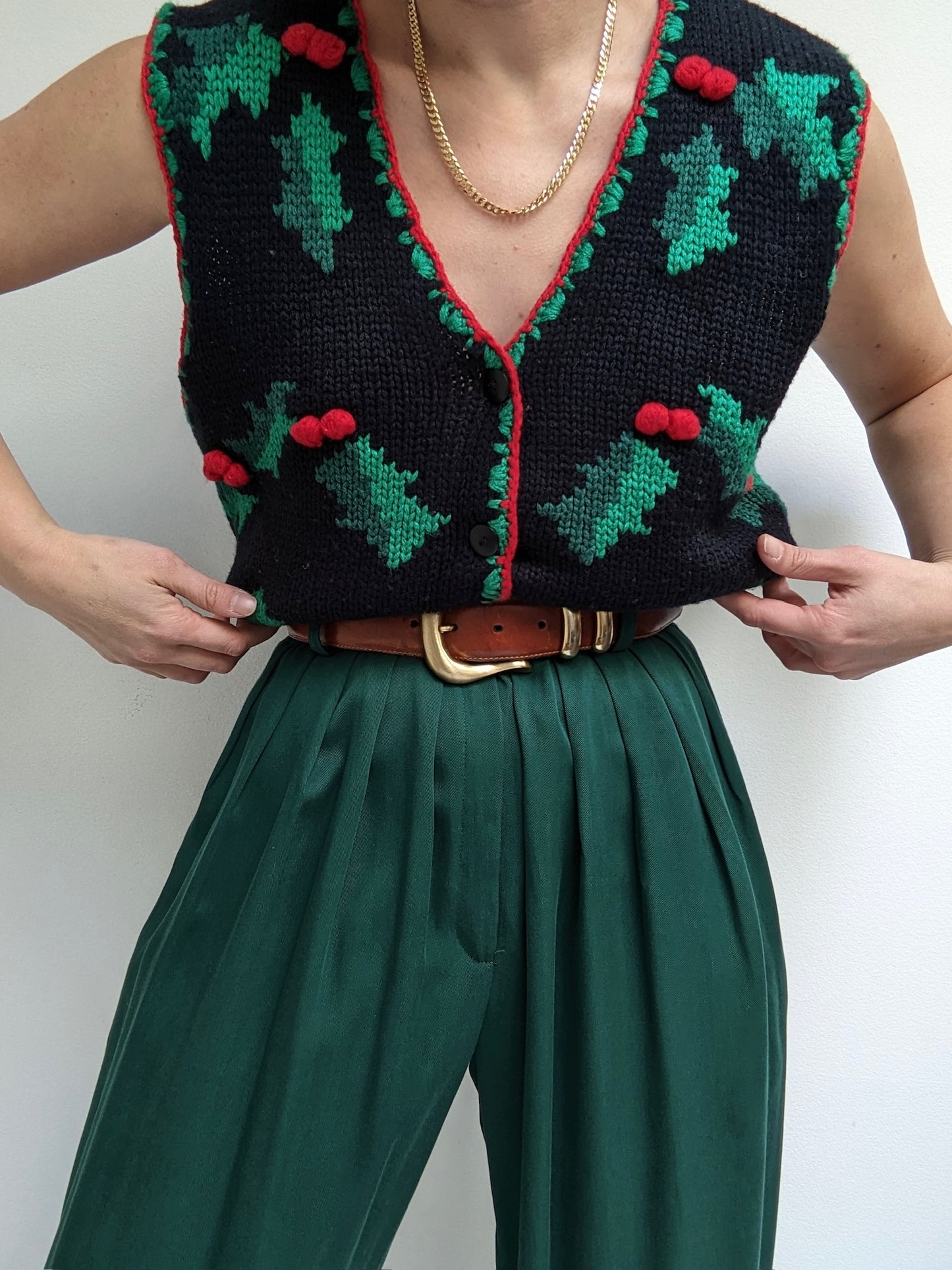 Sweet Vintage Holly Knit Vest