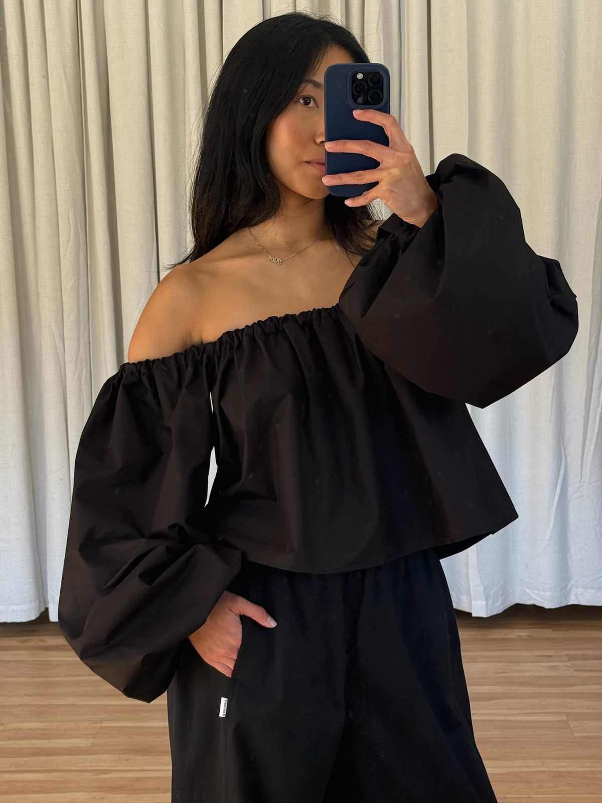 Long Puff Sleeve Shirt