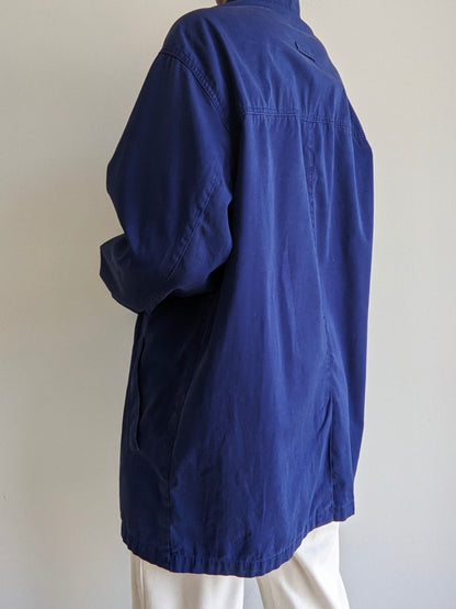 Vintage Ungaro Lightweight Navy Chore Coat